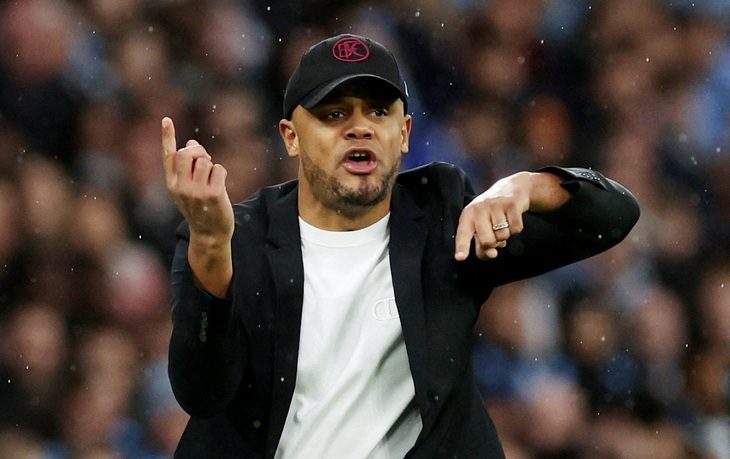 HLV Kompany đang gặt hái thành công với Burnley - Ảnh: REUTERS HLV Kompany đang gặt hái thành công với Burnley - Ảnh: REUTERS